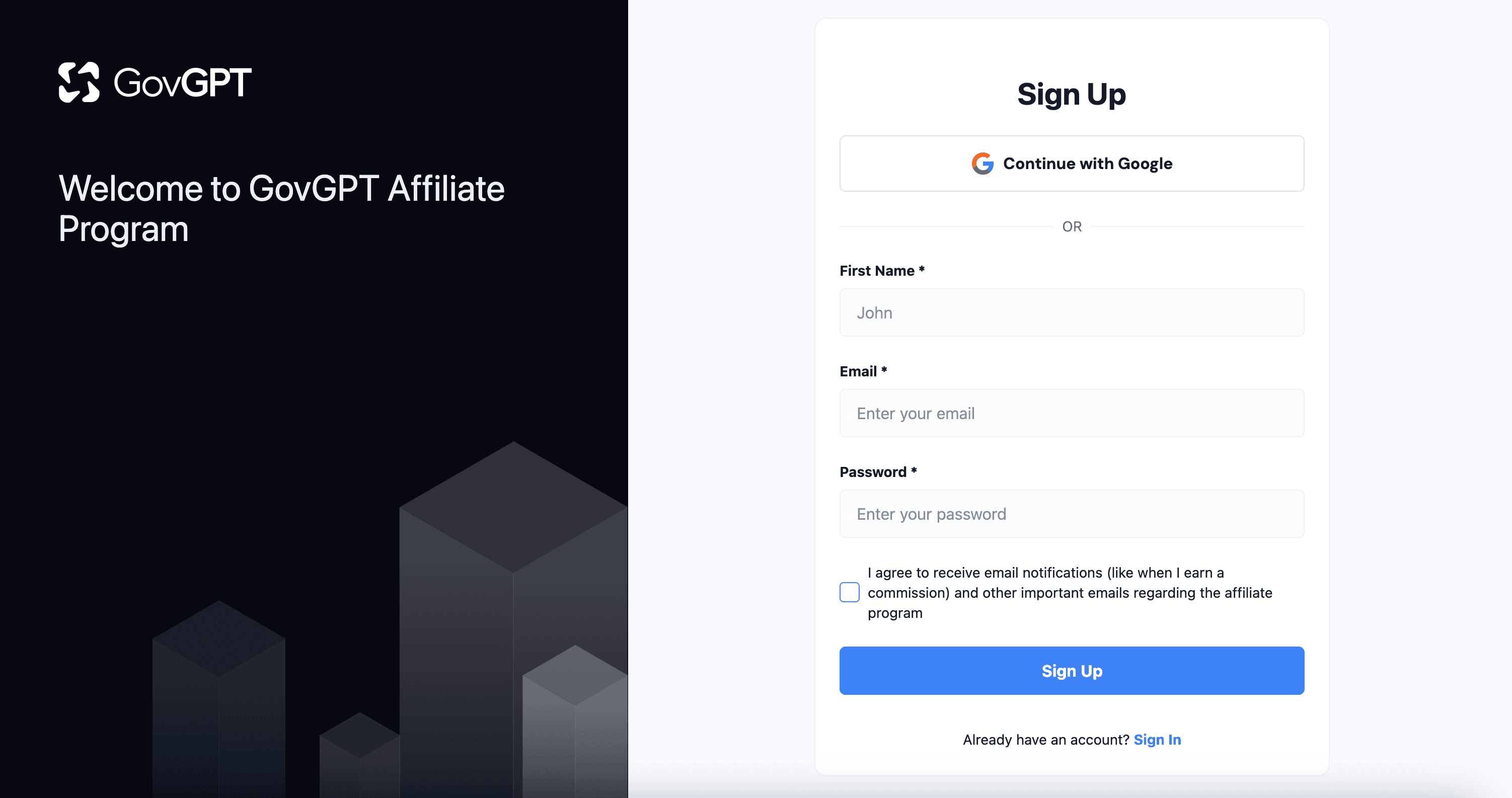 Affiliate Program