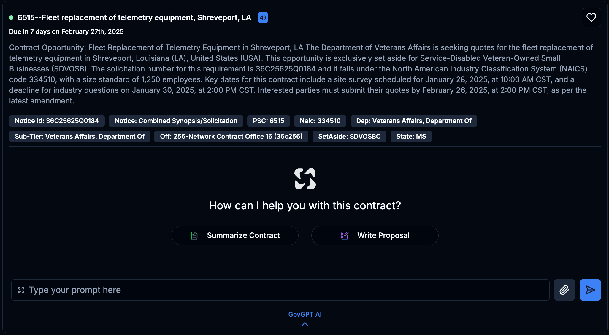 GovGPT Chatbot